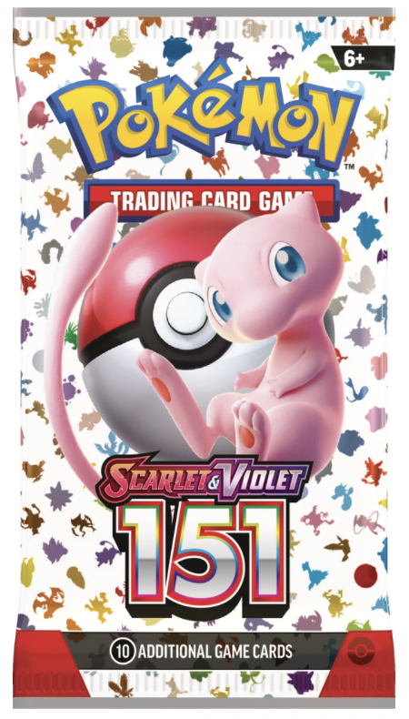 POKEMON - SCARLET AND VIOLET - 151 - BOOSTER PACK