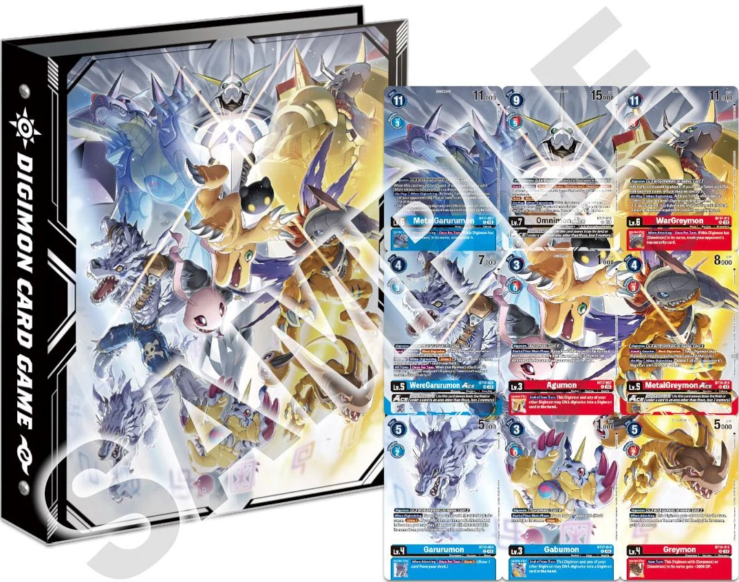DIGIMON CARD GAME - OMNIMON BINDER SET