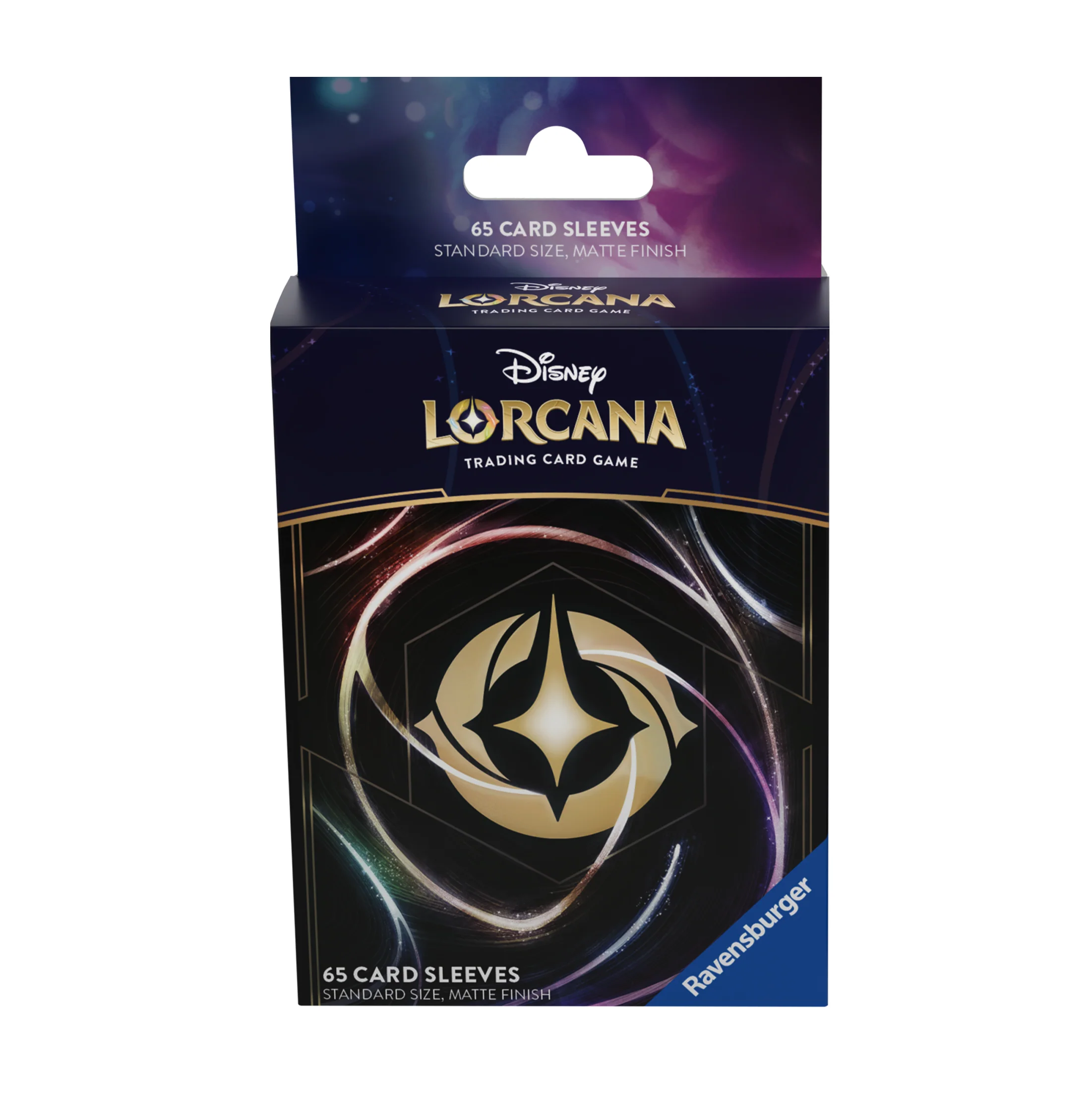 DISNEY LORCANA: SHIMMERING SKIES - SLEEVES 65CT - LORCANA SYMBOL