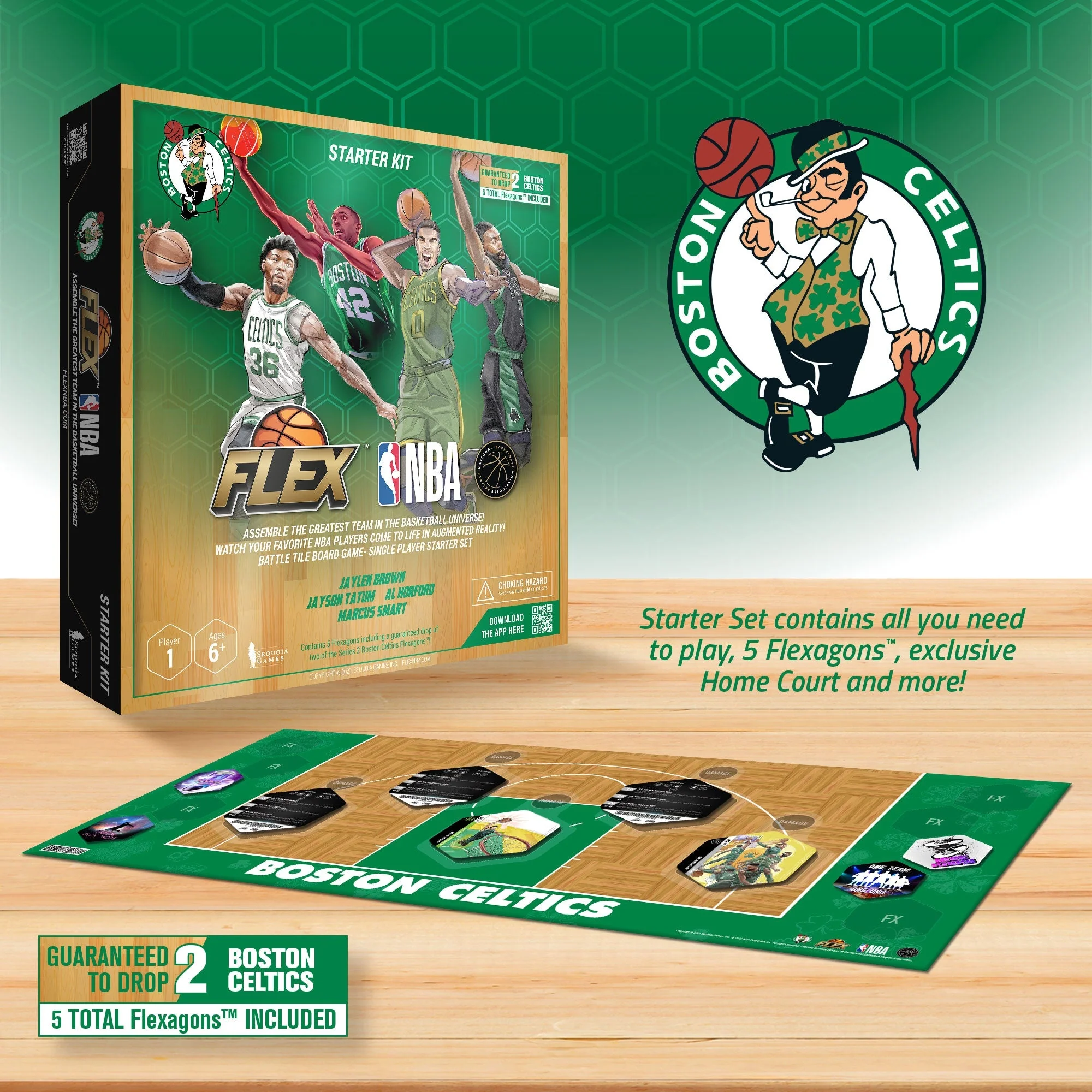 2021-22 FLEX NBA BASKETBALL - STARTER SET: BOSTON CELTICS