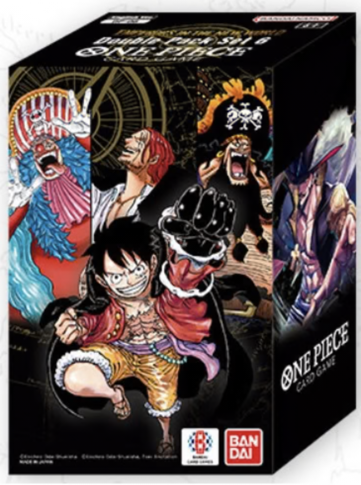 ONE PIECE CARD GAME - EMPERORS IN THE NEW WORLD - DOUBLE PACK SET - VOL.6