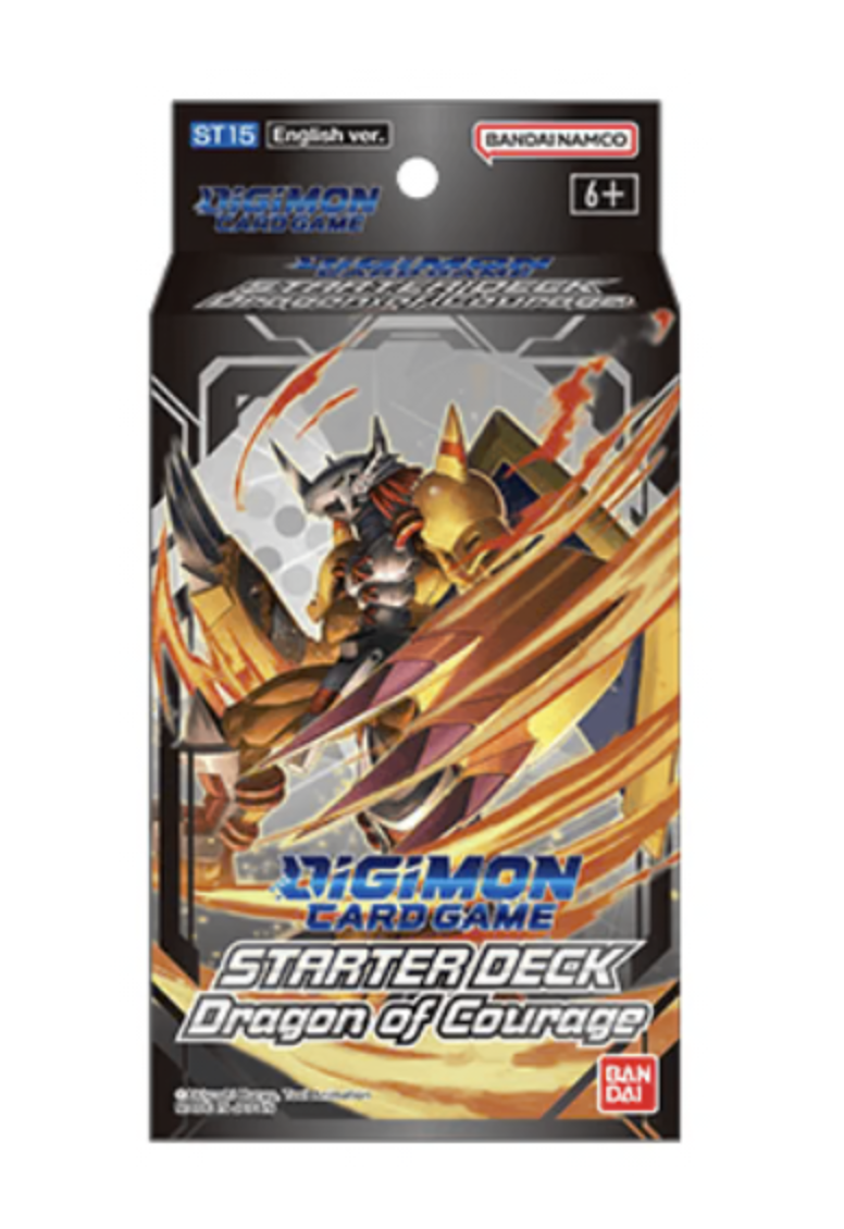DIGIMON CARD GAME - STARTER DECK - DRAGON OF COURAGE