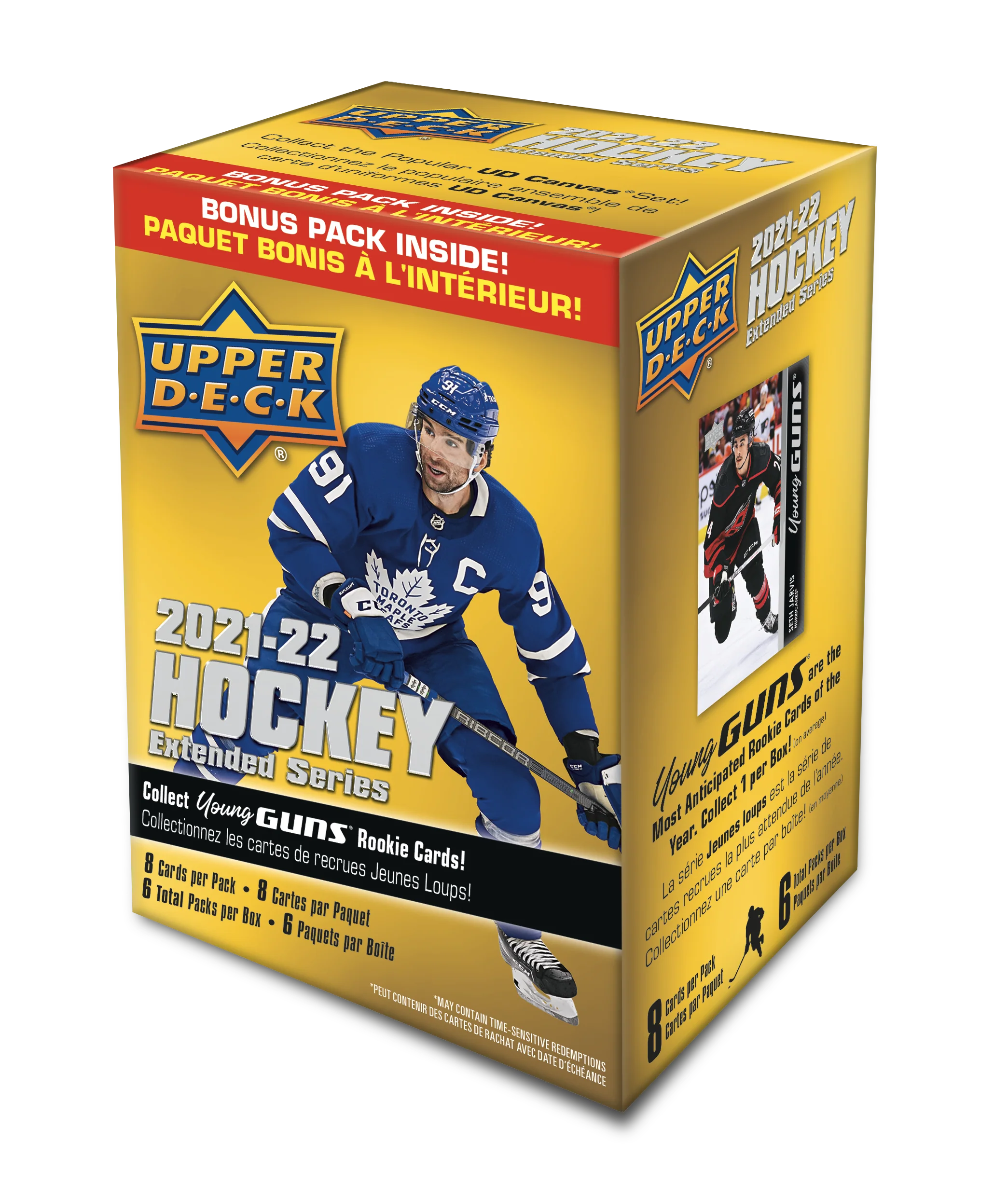 2021-22 UPPER DECK EXTENDED HOCKEY BLASTER BOX