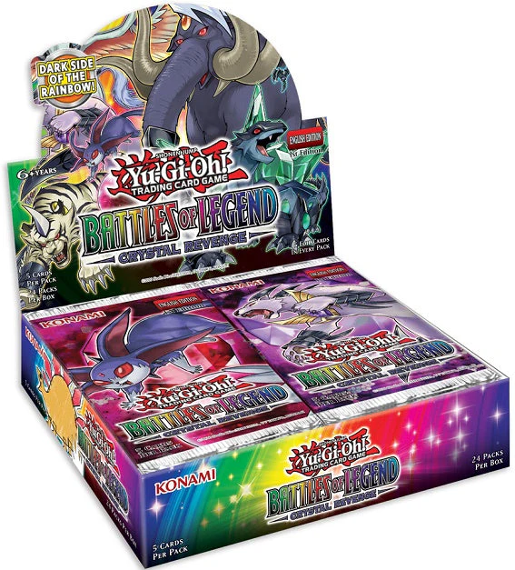 YUGIOH - BATTLES OF LEGEND: CRYSTAL REVENGE BOOSTER BOX - 1ST EDITION