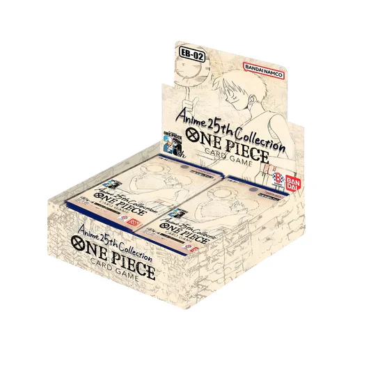 ONE PIECE CARD GAME - EXTRA BOOSTER 02 - ANIME 25TH COLLECTION BOOSTER BOX