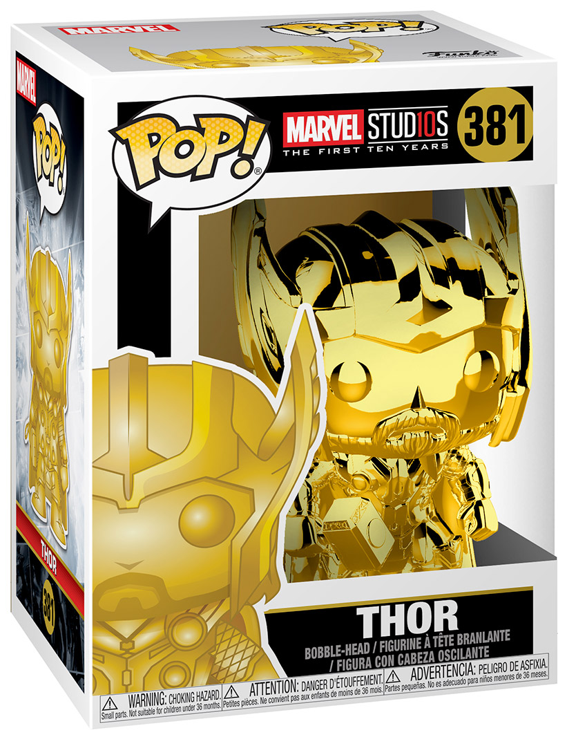 Funko Pop! Marvel Studios Thor #381 (Gold Chrome)