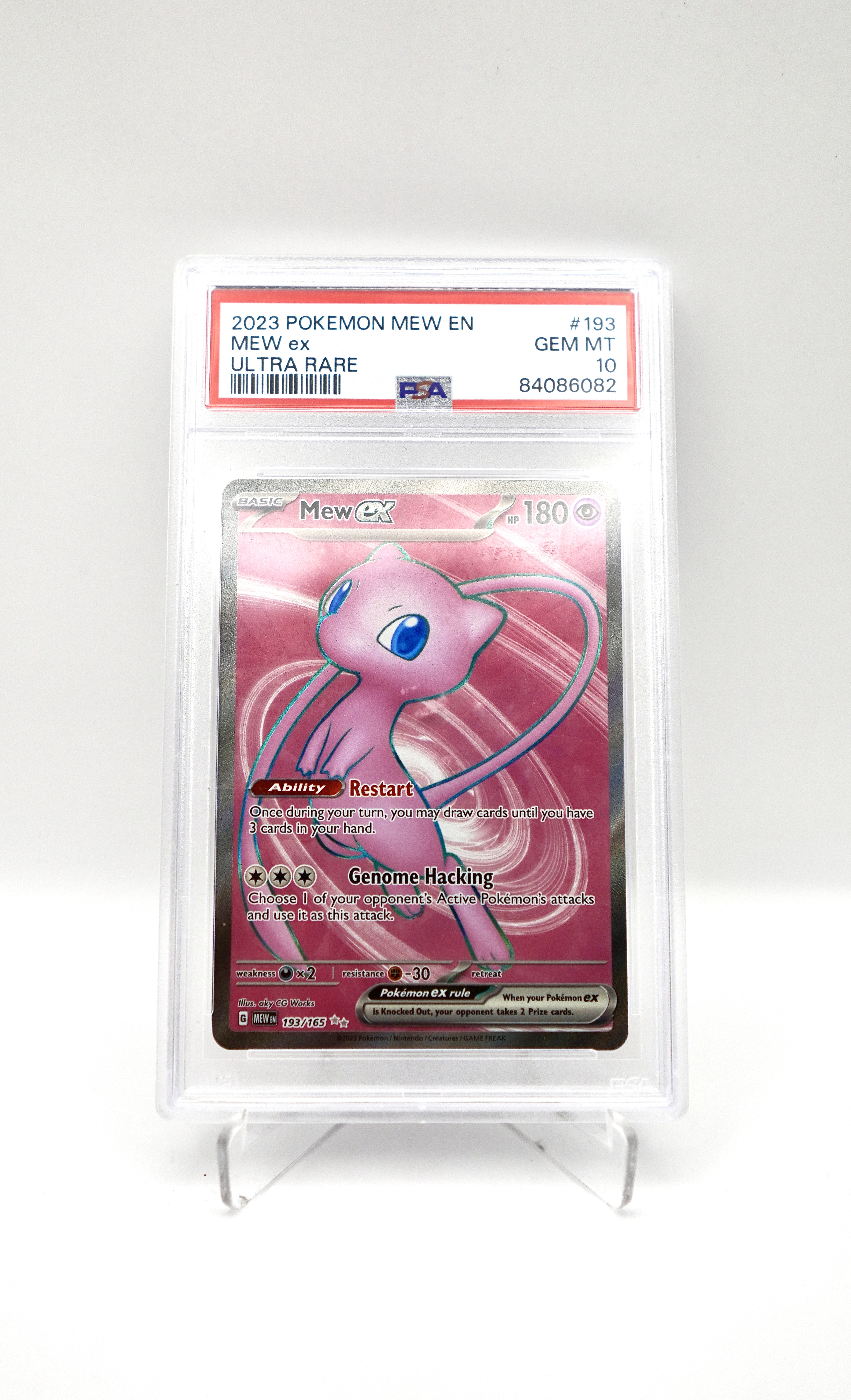 2023 Pokémon Mew ex Ultra Rare Card