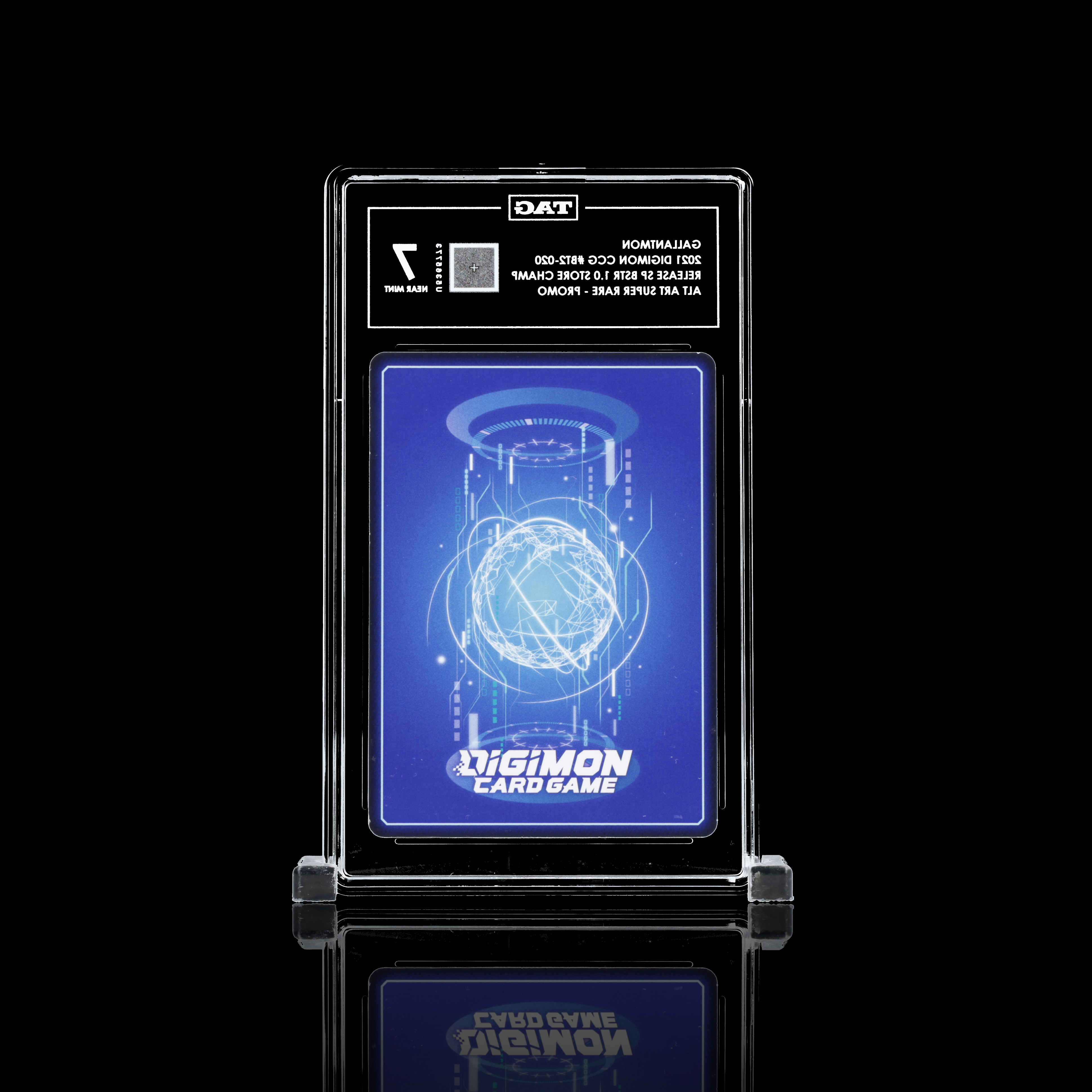 Gallantmon Digimon Card (2021) STORE CHAMPION 1ST EVER GRADED!