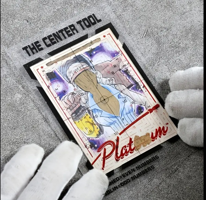 Card Centering Tool For Grading