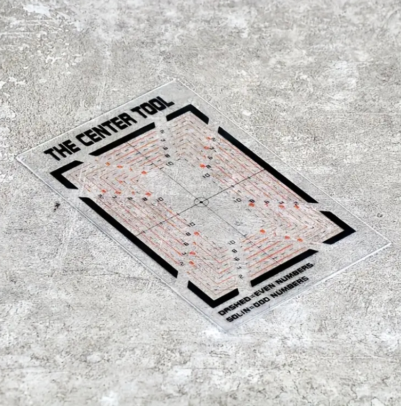 Card Centering Tool For Grading