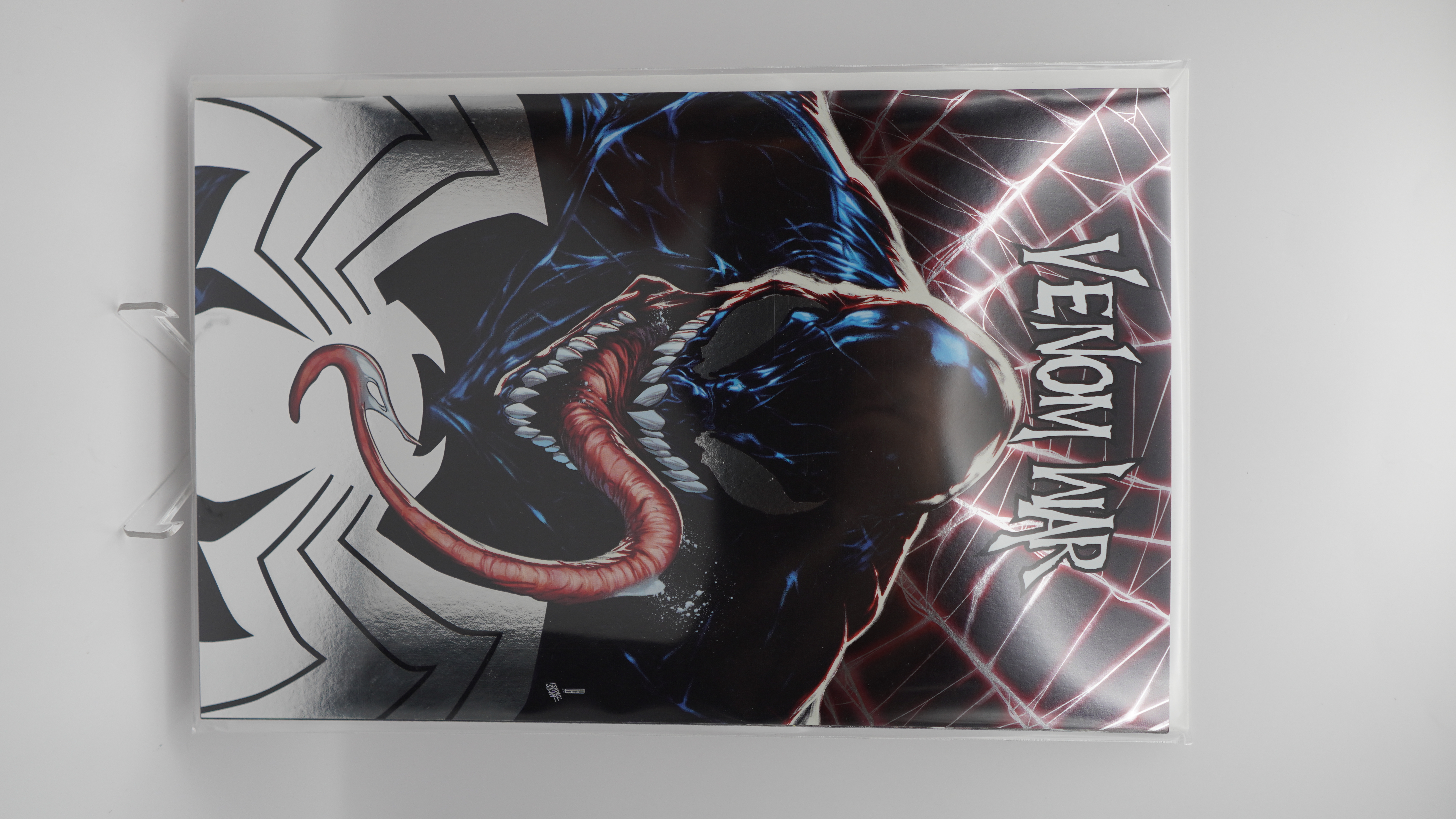 Venom War #1 David Baldeon Foil Variant (2024)