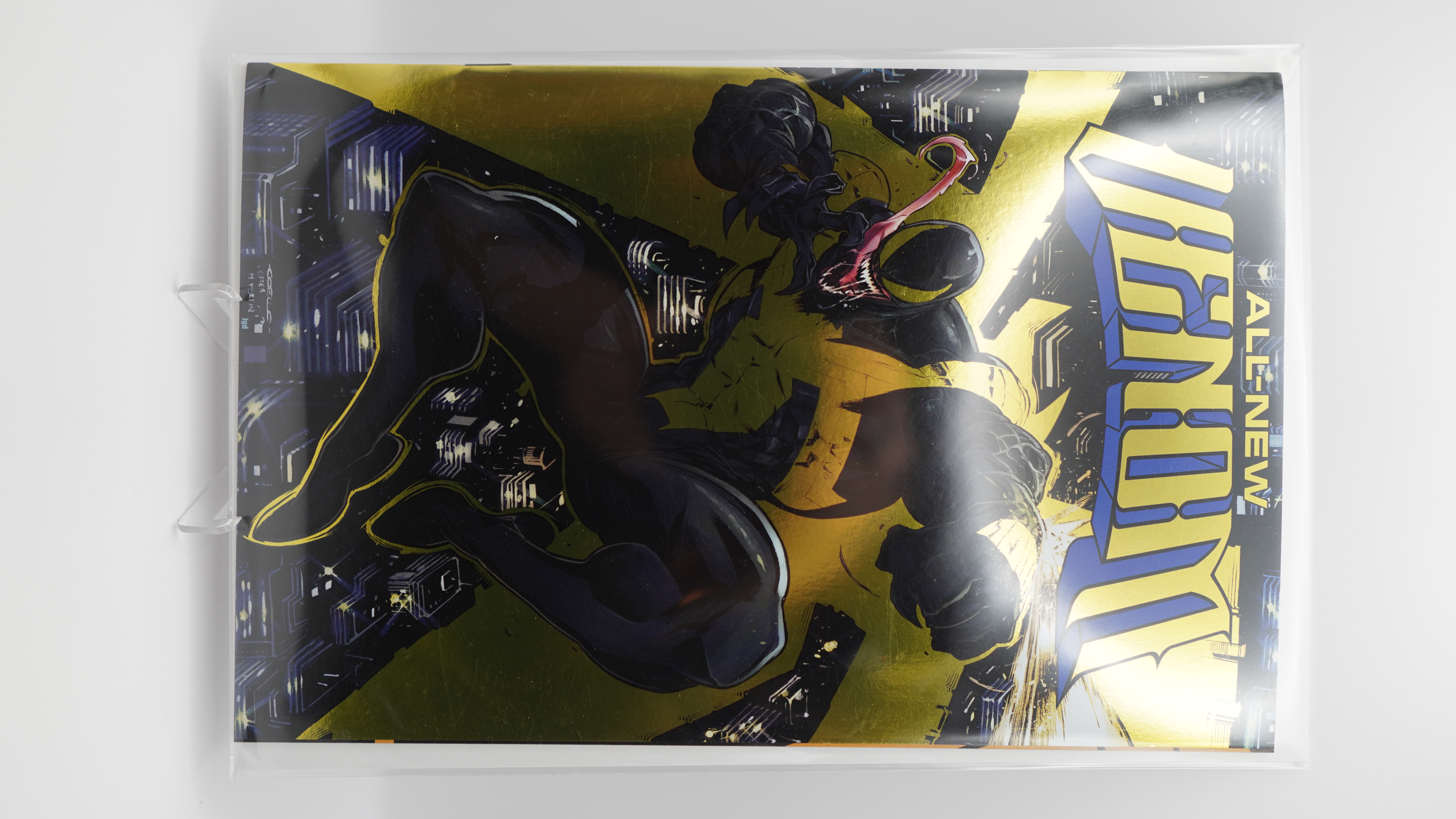 All-New Venom #1 Iban Coello Gold Foil Variant (2024) Marvel Comics