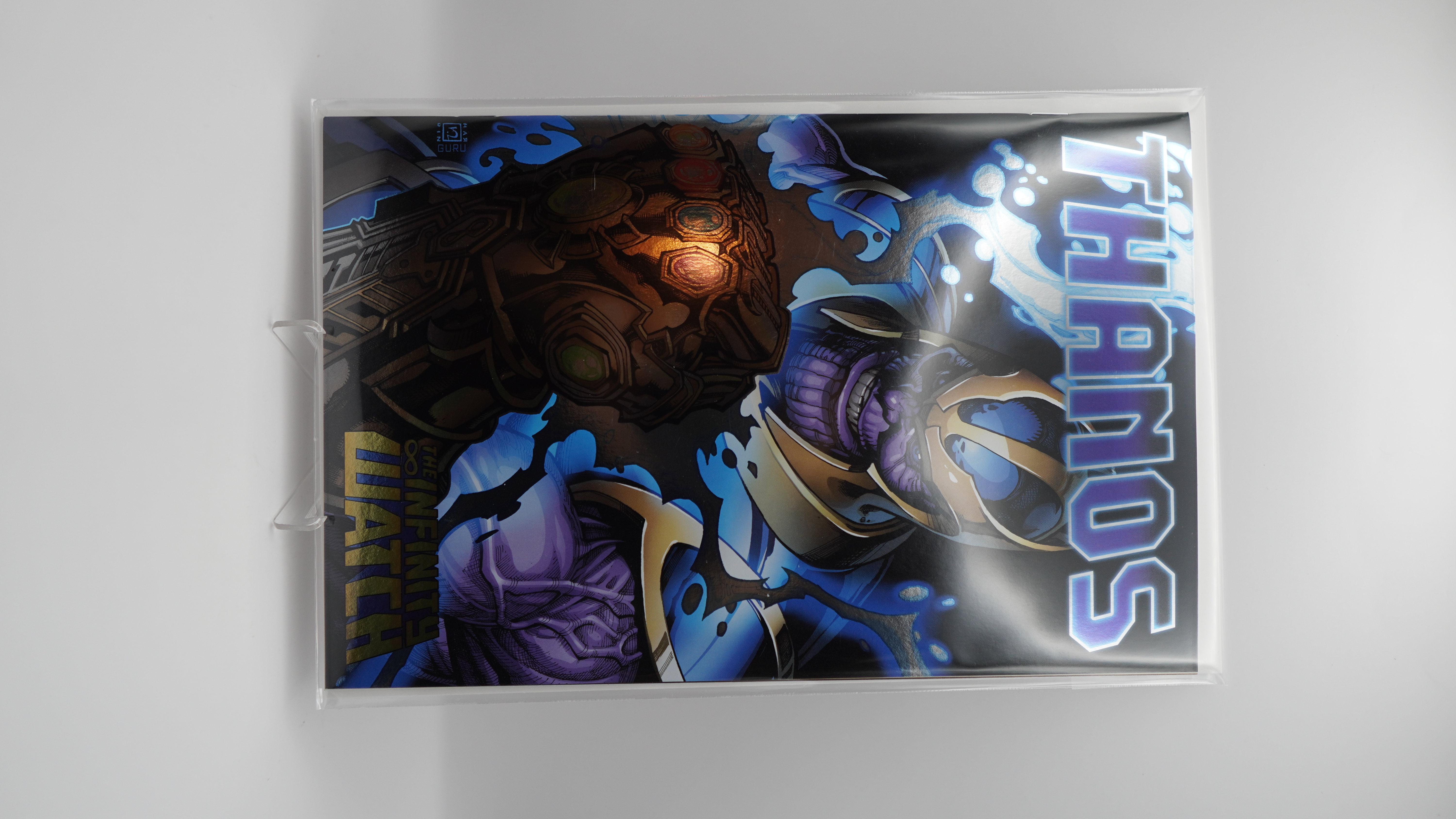 THANOS ANNUAL #1 CHAD HARDIN FOIL VARIANT THE INFINITY WATCH MARVEL COMICS 2024