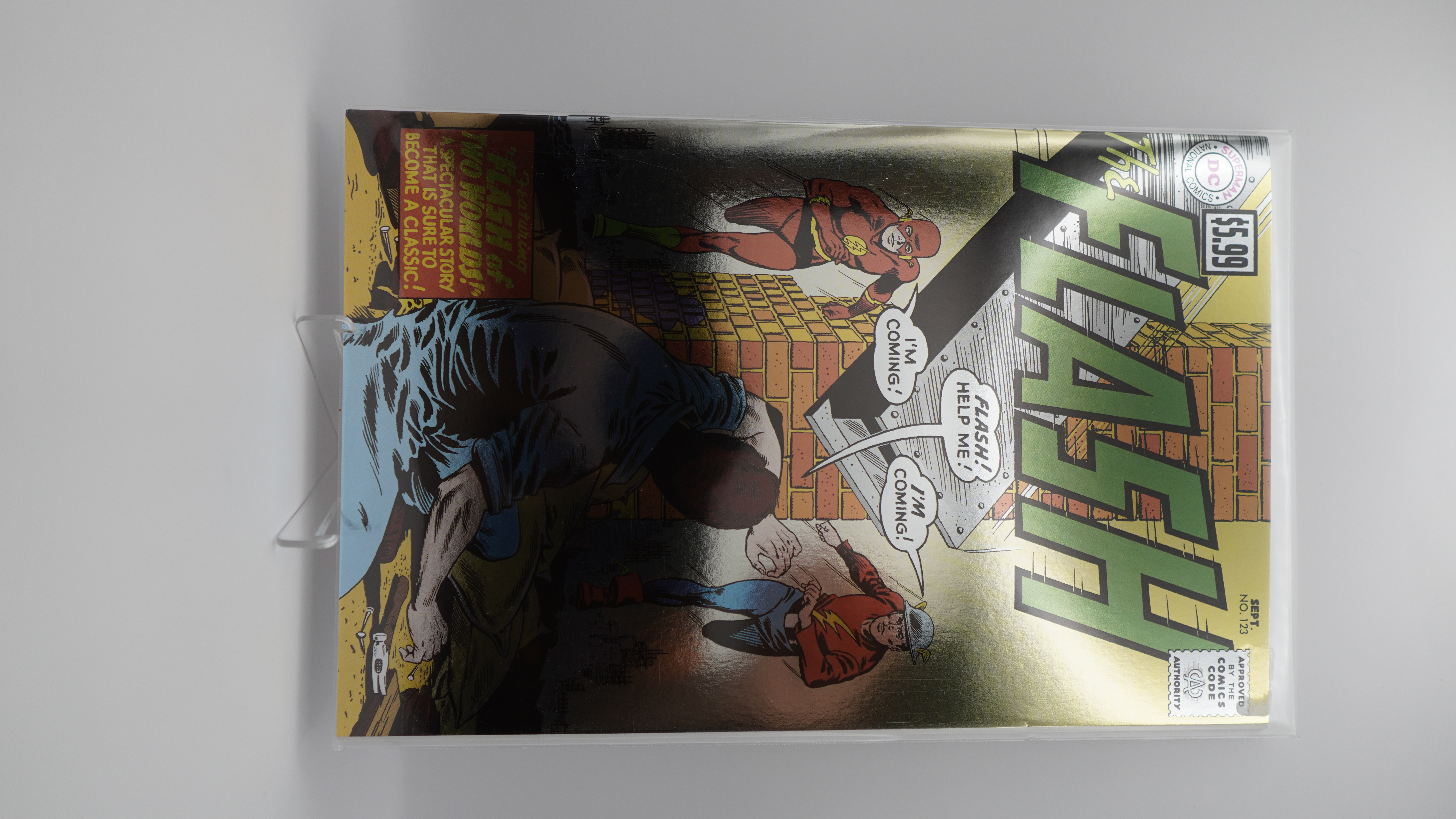 The Flash Comic Book Issue #123
