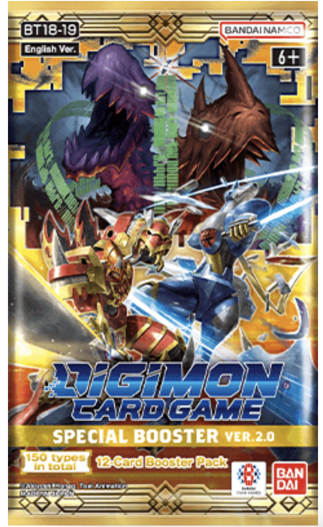 DIGIMON CARD GAME - RELEASE SPECIAL BOOSTER PACK VER 2.0
