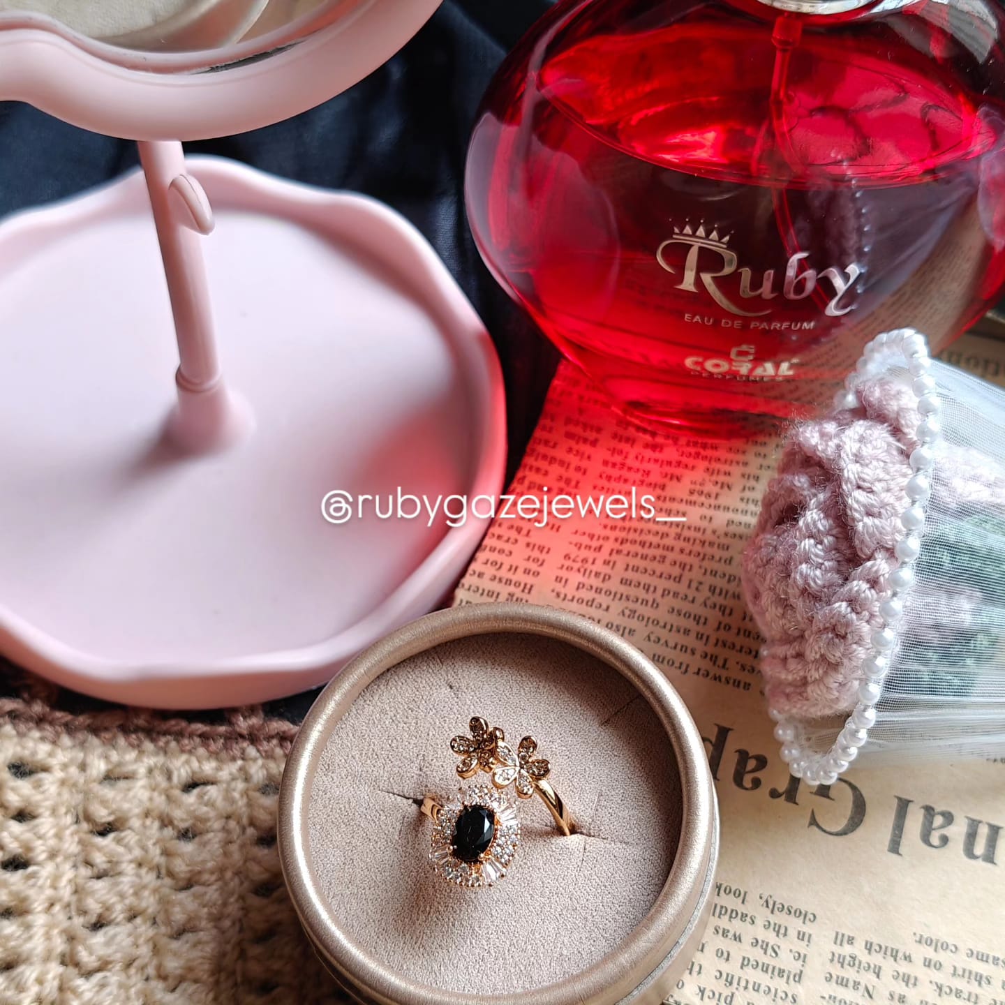 Elegant Rose Gold Ring