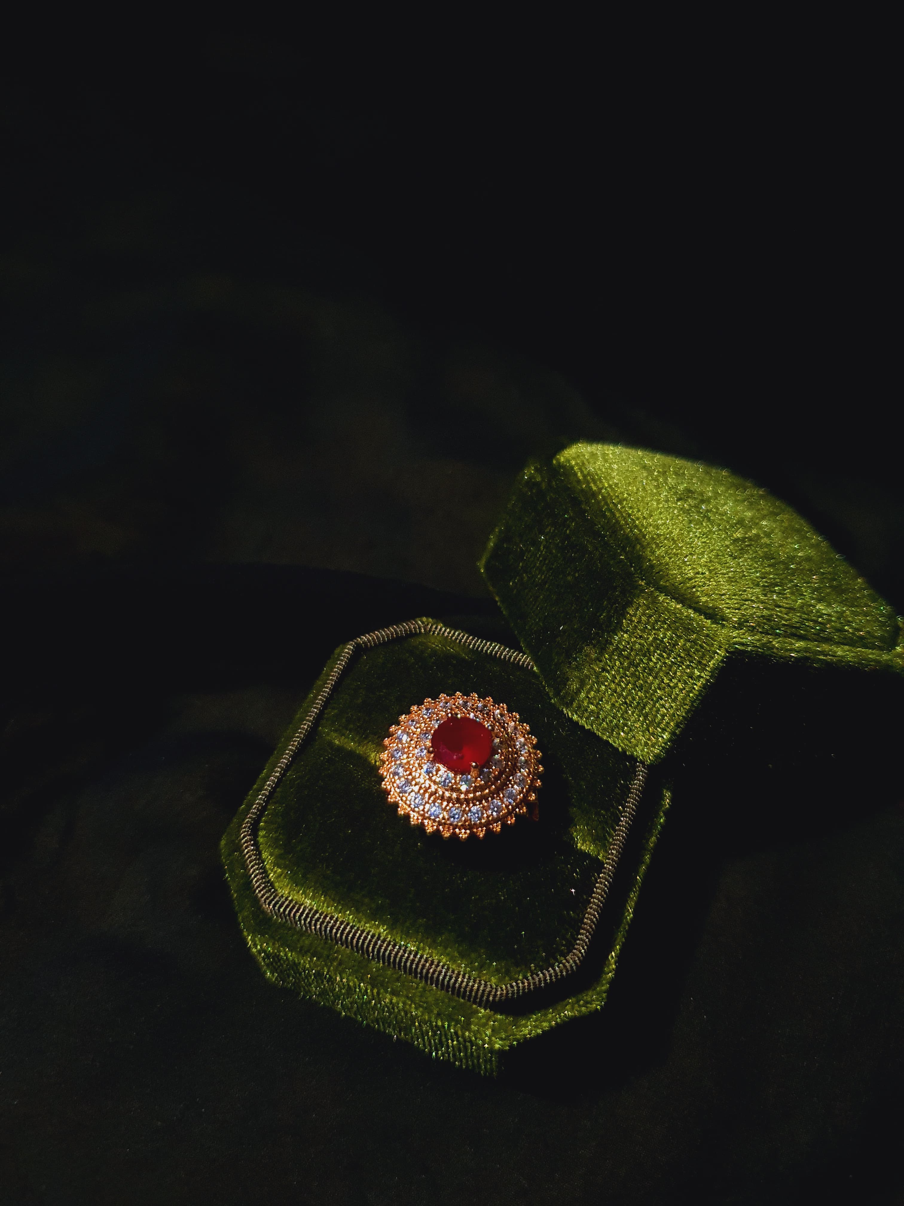 Elegant Ruby Ring DESI