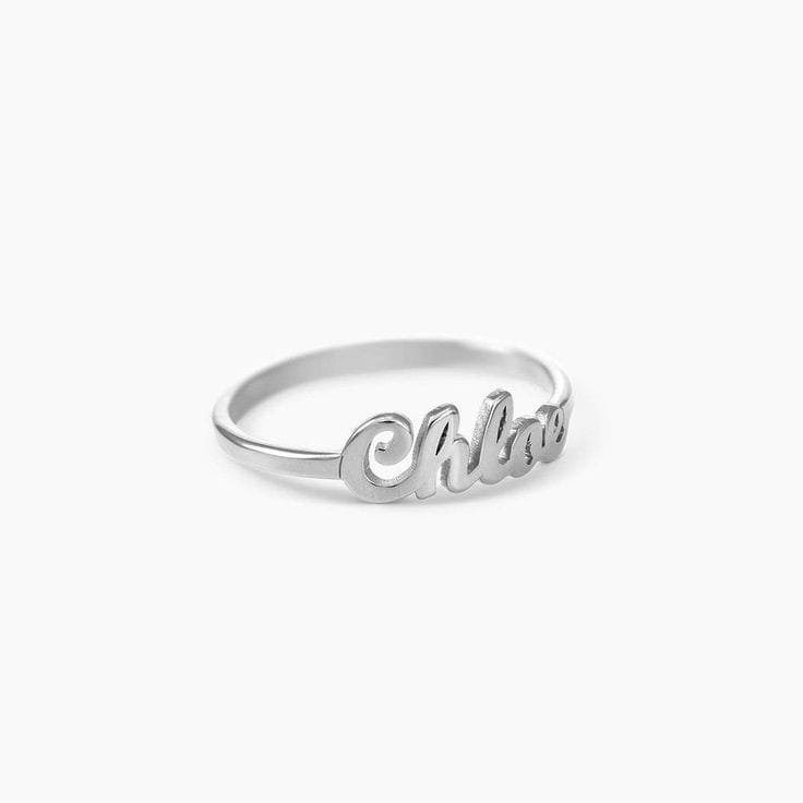 Custom Name Ring