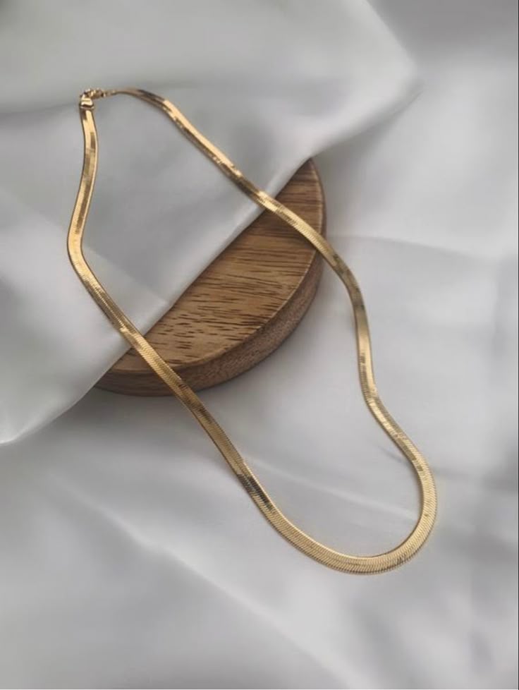 Snake chain gold plated
