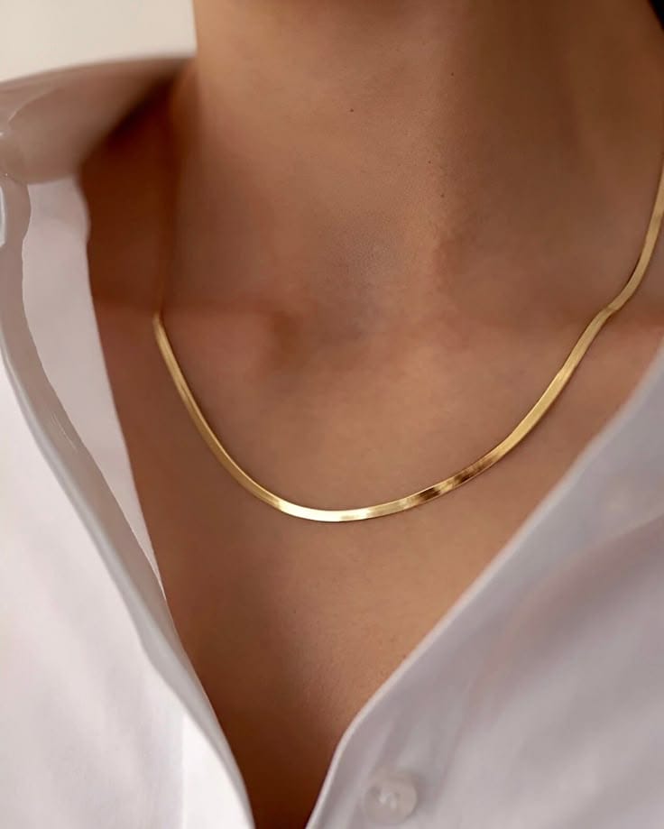 Snake chain gold plated