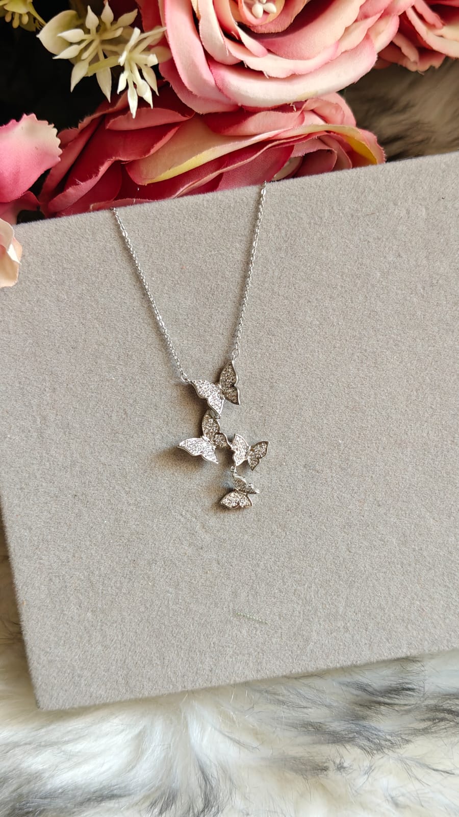 Butterfly Pendant Necklace