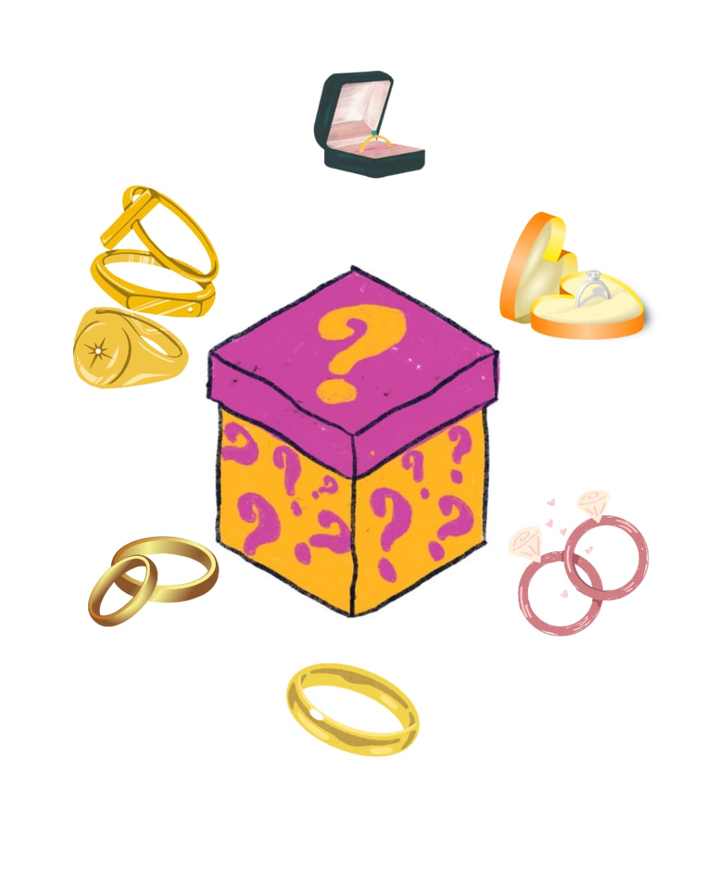 Mystery Ring boxes