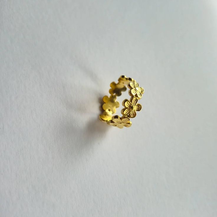 Gold Plated Minimal Rings