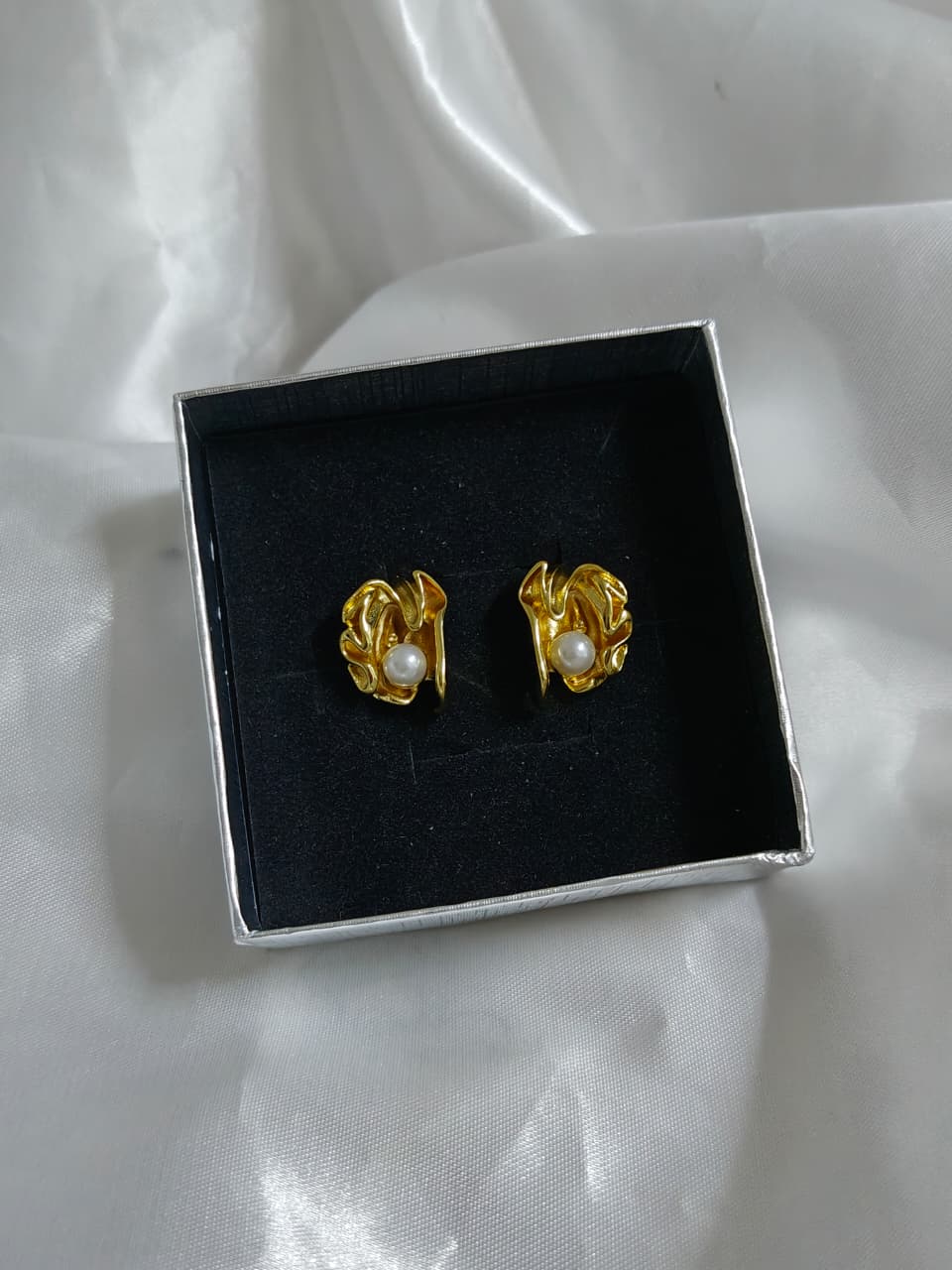ROSA gold plated earrings