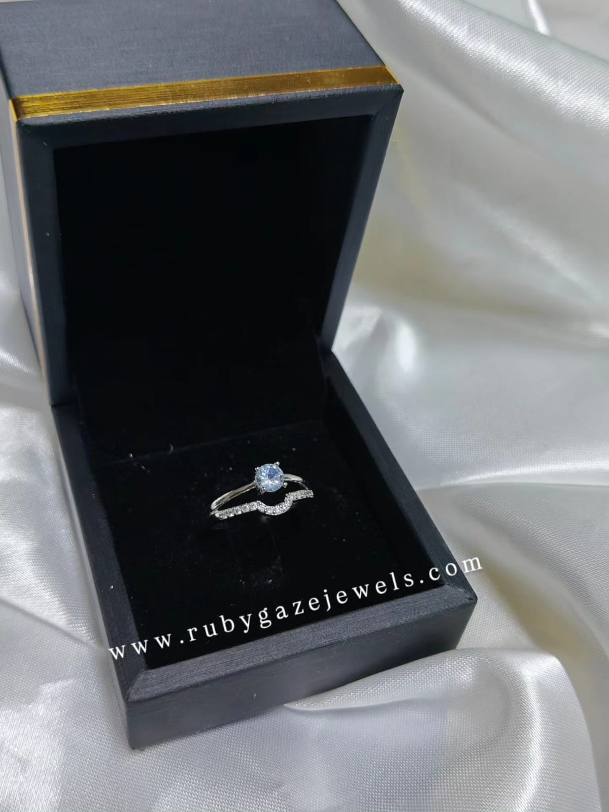 Silver plated rings