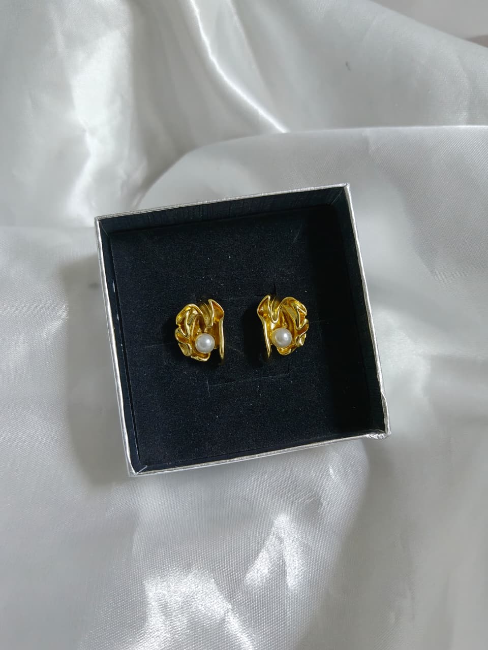 ROSA gold plated earrings