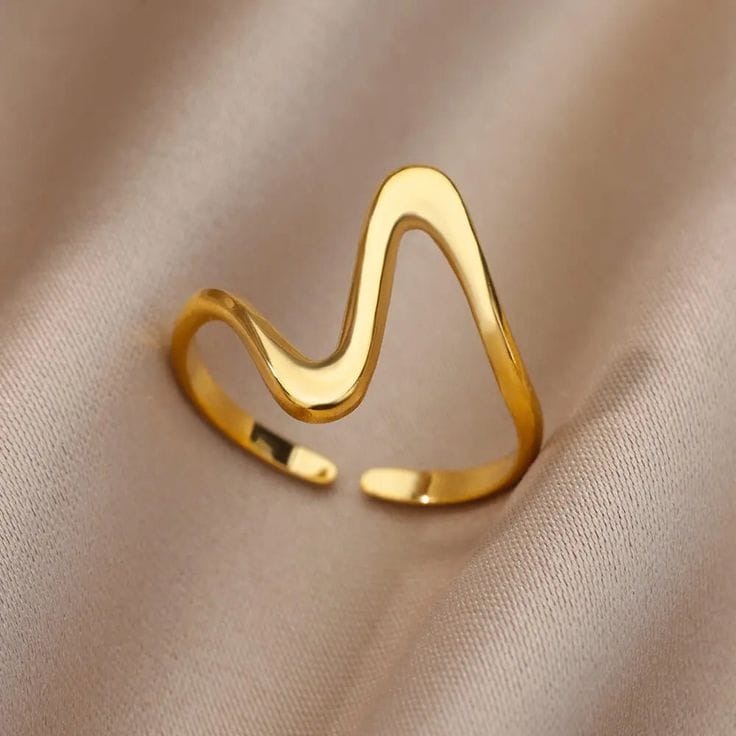 FIHI gold plated ring