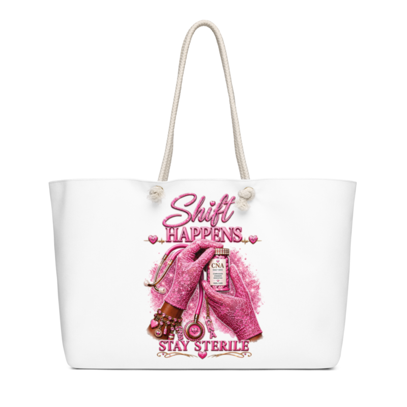 Fashionably Cured Weekender Bag