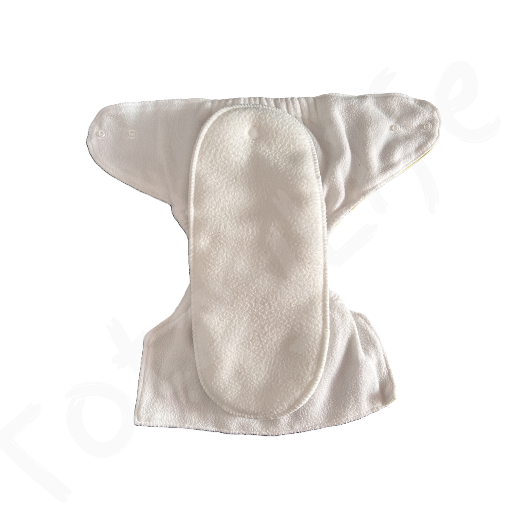 Eco-Friendly, Reusable printed cloth diaper pack of (1 diaper and 1 insert Assorted)