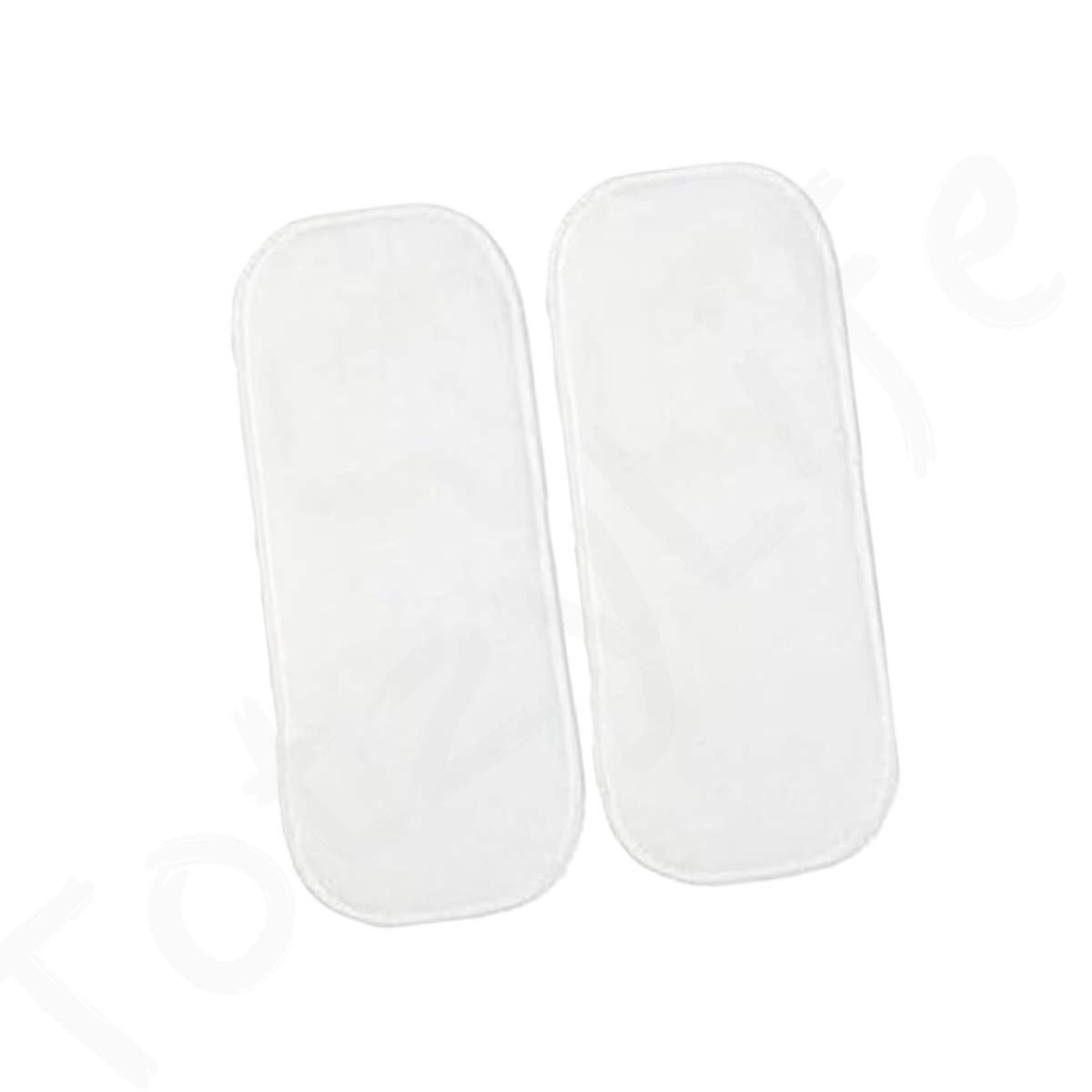 Eco-Friendly, Reusable plain cloth diapers (pack of 2 diapers and 2 inserts)