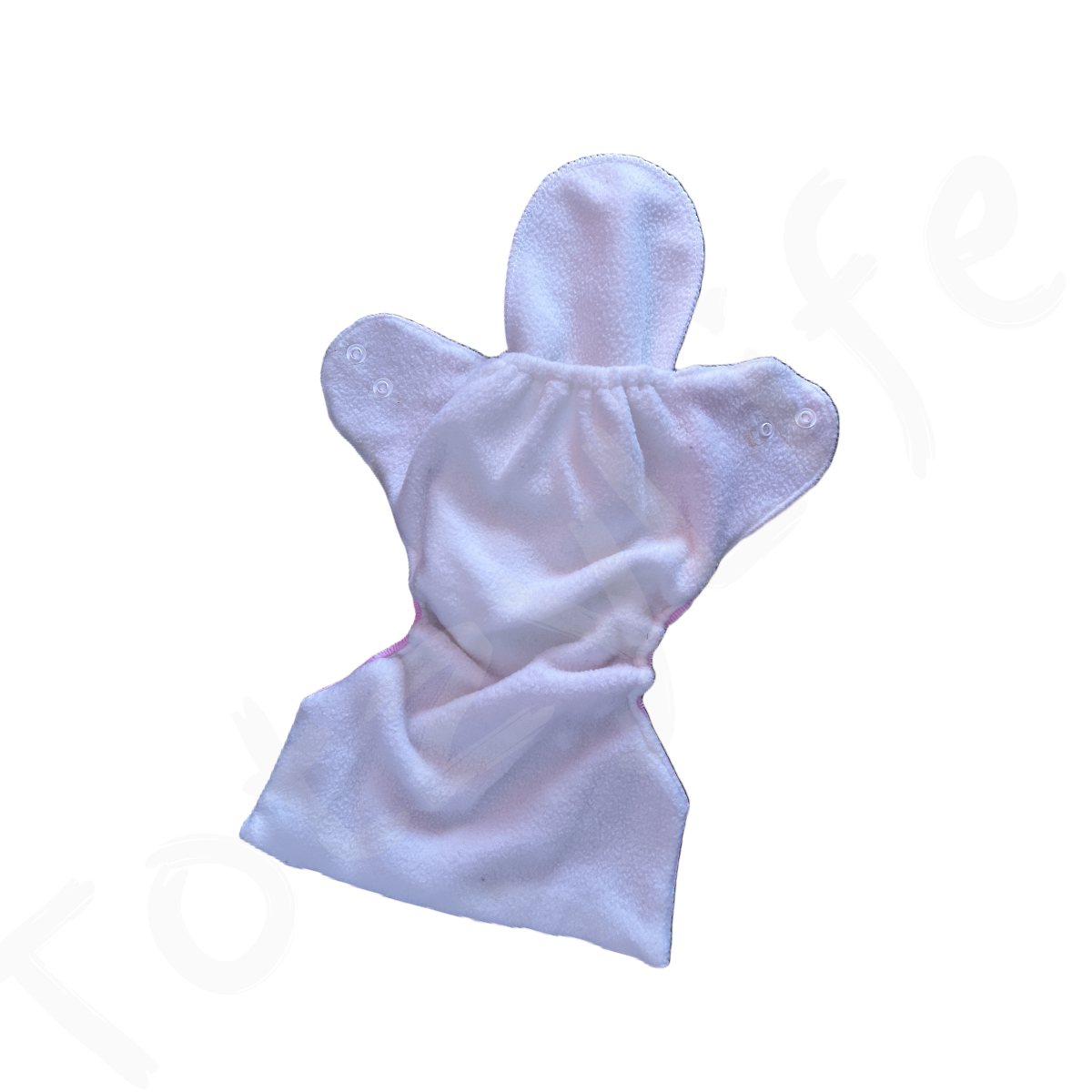 Eco-Friendly, Reusable plain cloth diapers (pack of 2 diapers and 2 inserts)
