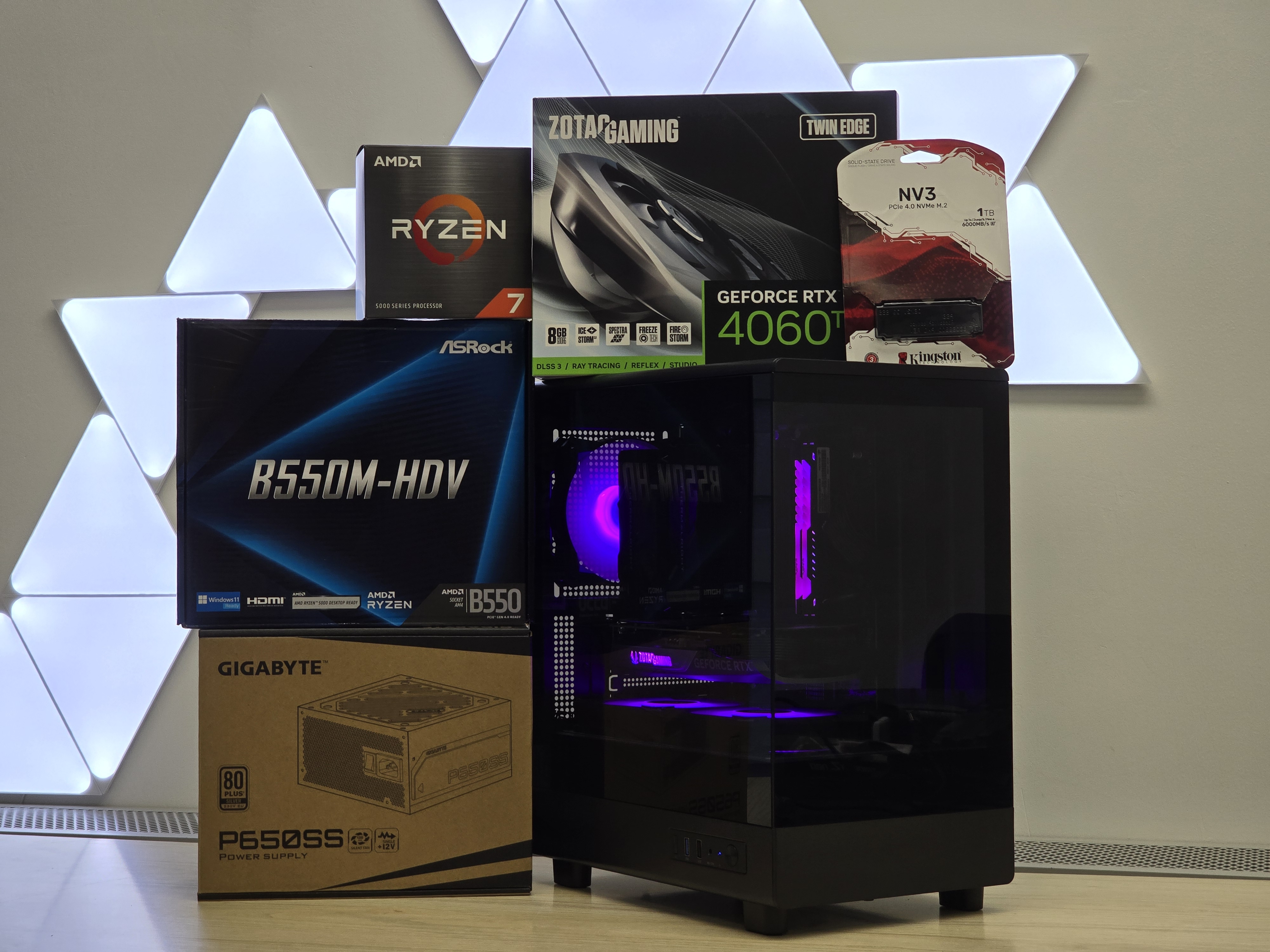 RTX 4060 TI + Ryzen 7 5800X