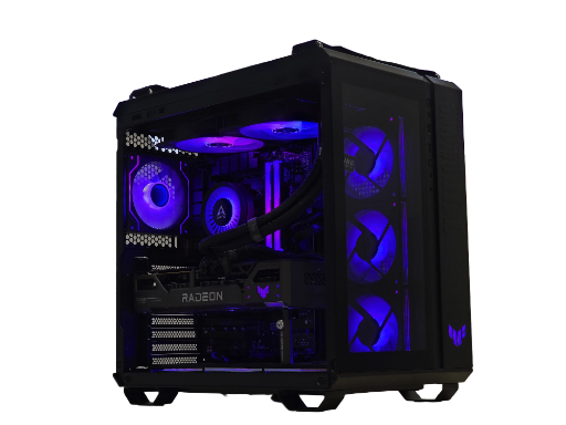 TUF Gaming RX 9070 XT + Ryzen 7 9800X3D
