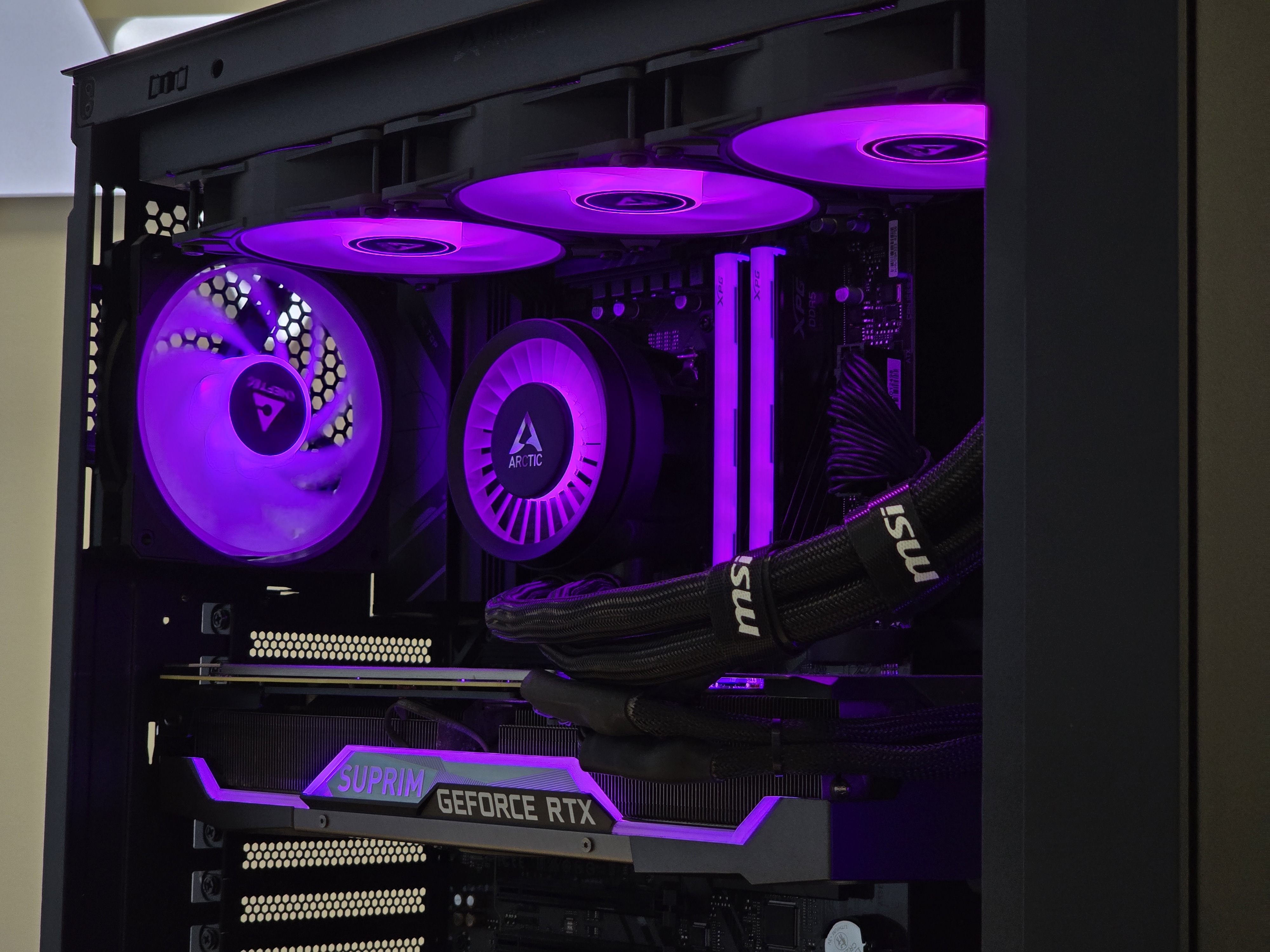 Ryzen 7 9800X3D + RTX 3070 TI
