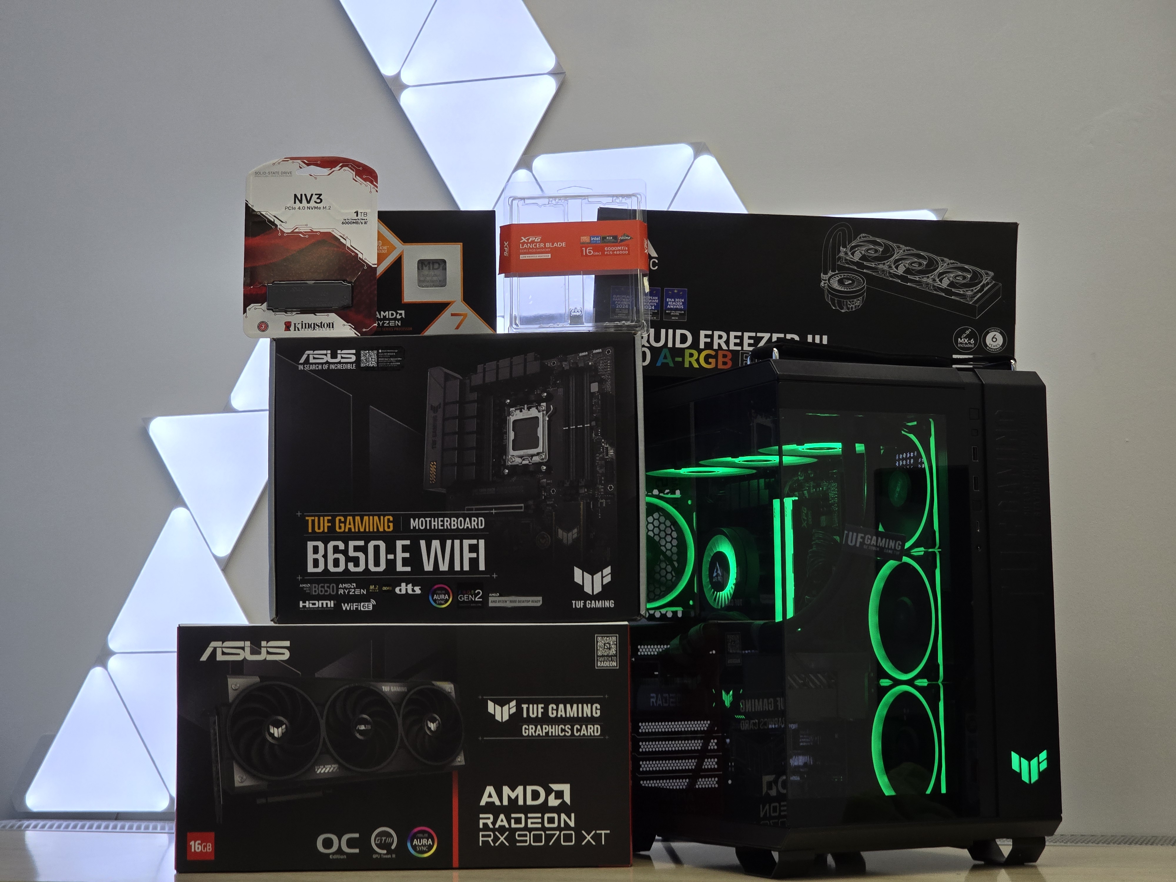 Ryzen 7 9800X3D RX 9070 XT