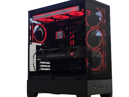 ASUS TUF RTX 5070 Ti su Ryzen 7 9800X3D