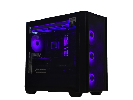 RTX 5080 su Ryzen 7 9800X3D Kompiuteris