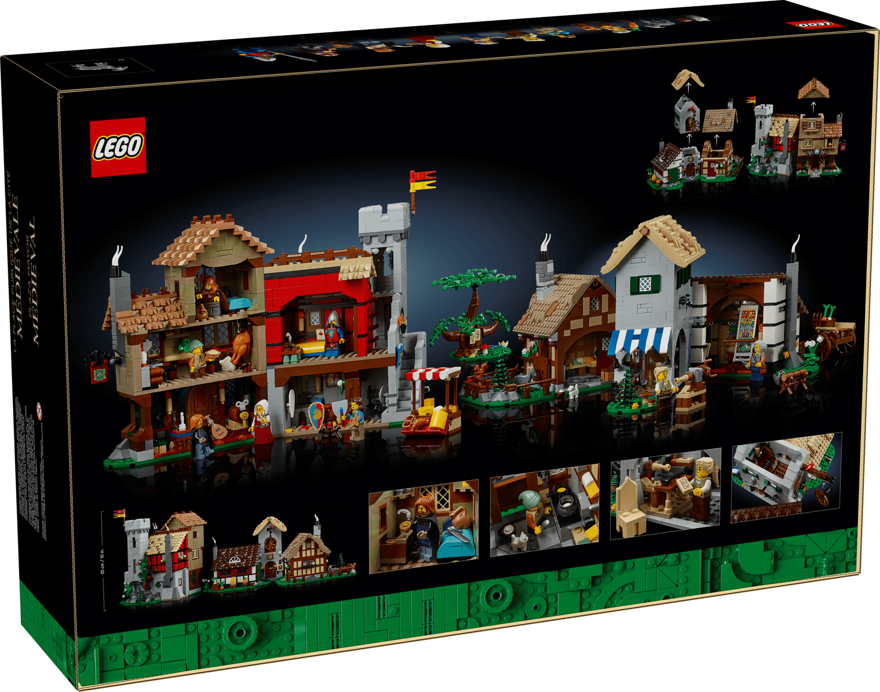 LEGO Icons Viduramžių miesto aikštė 10332