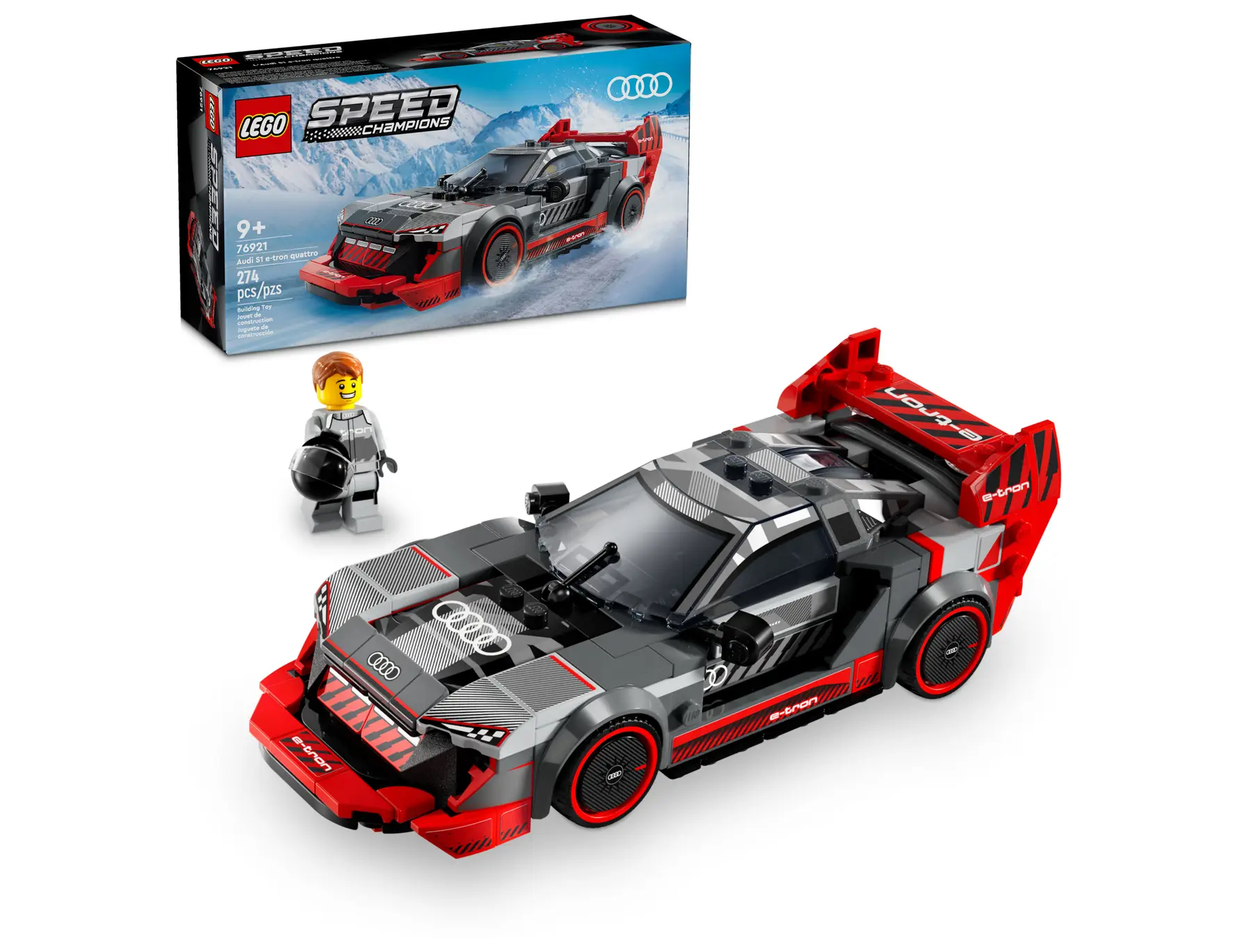 LEGO® Speed Champions Lenktyninis automobilis Audi S1 e-tron quattro 76921