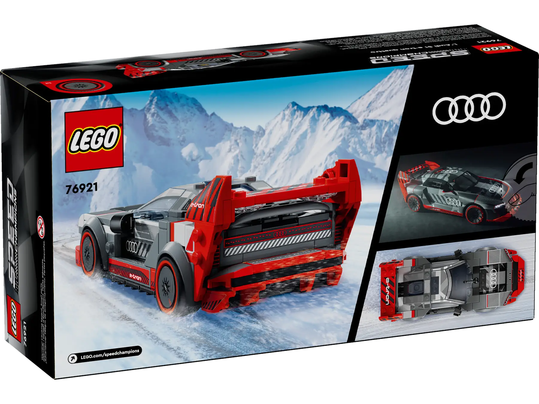 LEGO® Speed Champions Lenktyninis automobilis Audi S1 e-tron quattro 76921