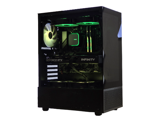 Ryzen 7 7800X3D kompiuteris su RTX 5070 TI