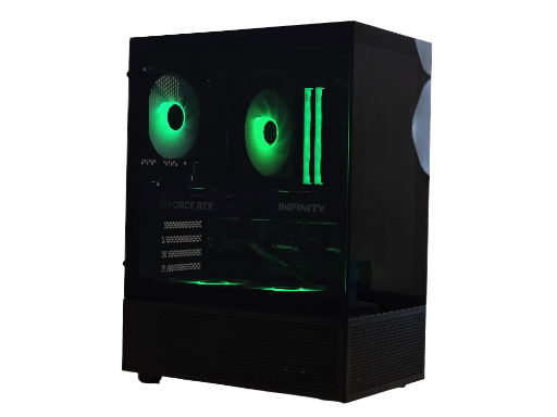 Ryzen 5 9600x kompiuteris su RTX 5070