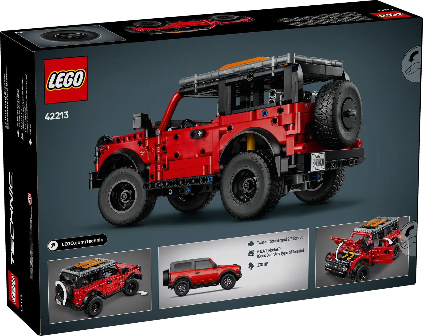 LEGO® Technic Ford Bronco Offroader 42213
