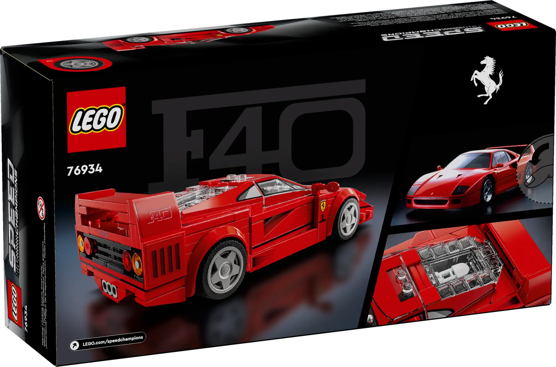 LEGO® Speed Champions Superautomobilis Ferrari F40 76934