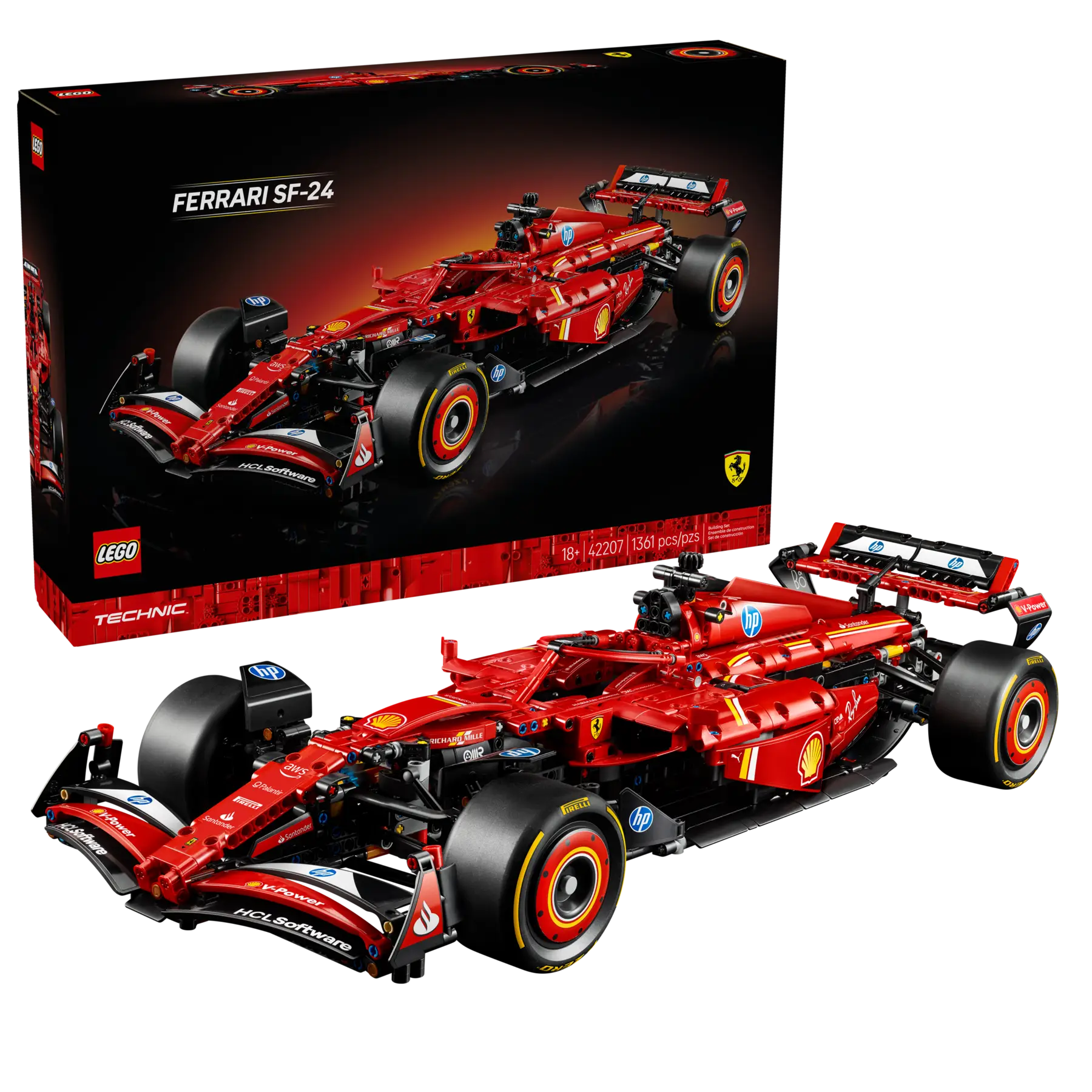 LEGO® Technic Automobilis Ferrari SF-24 F1 42207