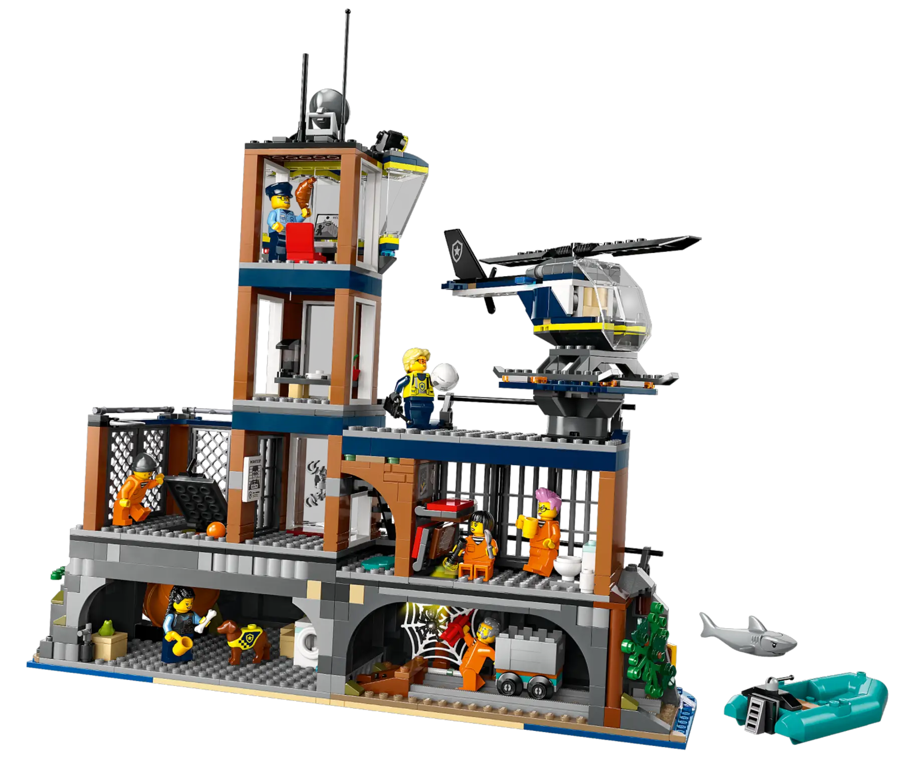 LEGO® City Policijos kalėjimo sala 60419